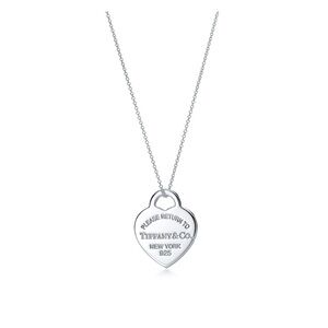 Tiffany Heart Tag Pendant